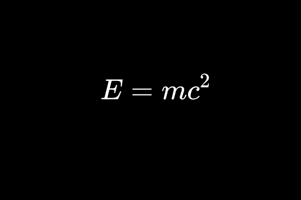 E=mc^2